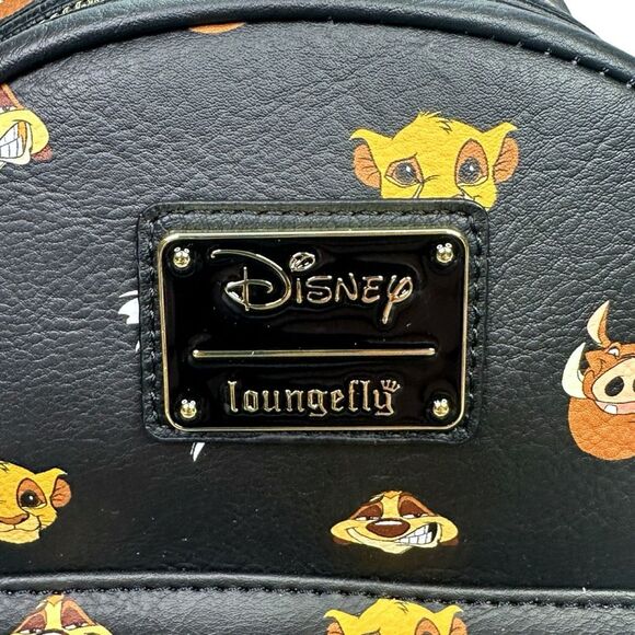 Loungefly x Disney The Lion King Character AOP Mini Backpack - 9” x 10.5” x 4.5” - Picture 6 of 9
